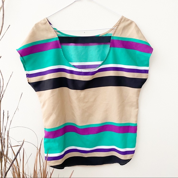 TWIK Striped Box Top - Picture 3 of 4